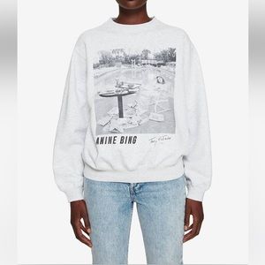 Anine Bing Ramona Sweatshirt x Terry O’Neill Faye Dunaway (limited edition) sz S